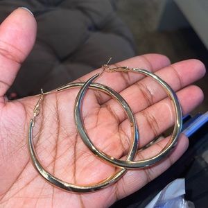 Classic Gold Hoops